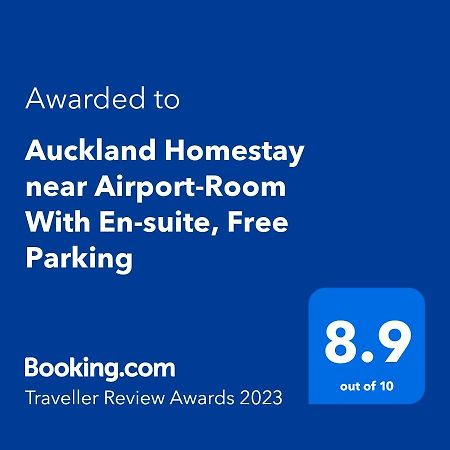 Auckland Homestay Near Airport-Room With En-Suite, Free Parking Papakura Exterior photo